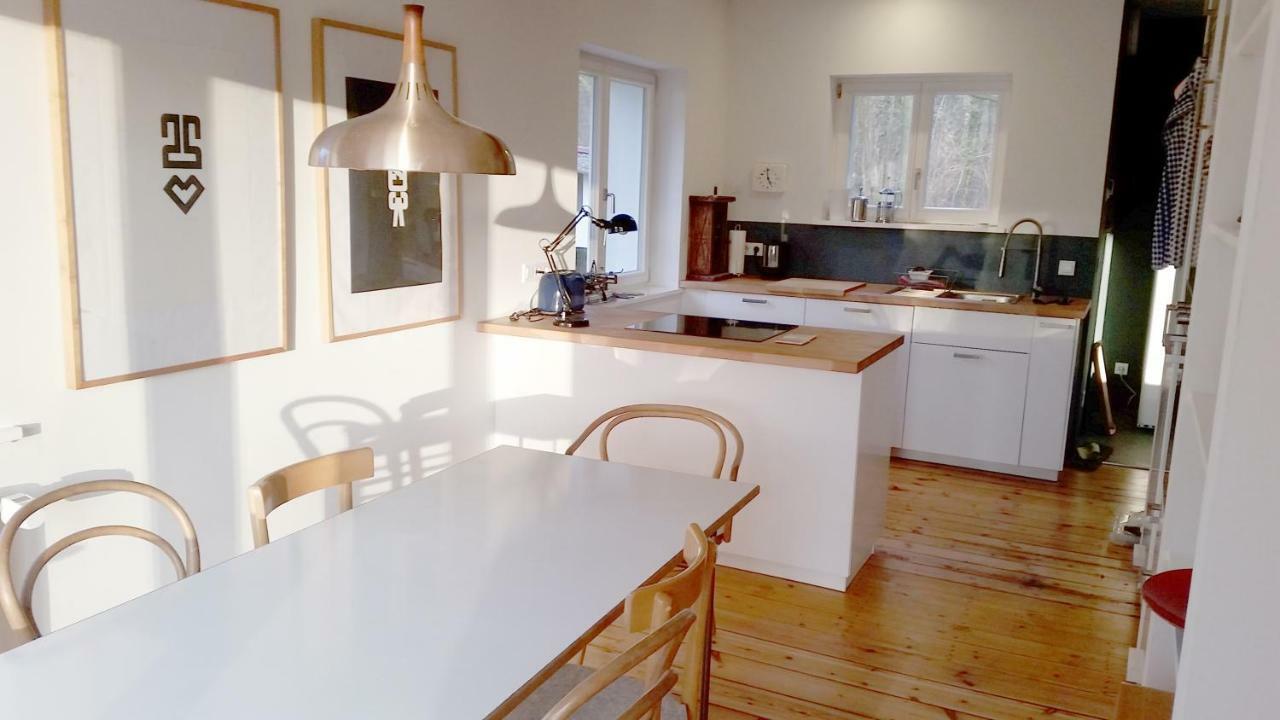 Ferienhaus Bindow Heidesee エクステリア 写真